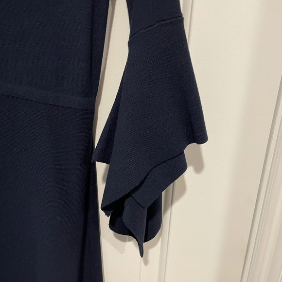 Banana Republic Navy Handkerchief Sleeve Dress - Picture 6 of 10